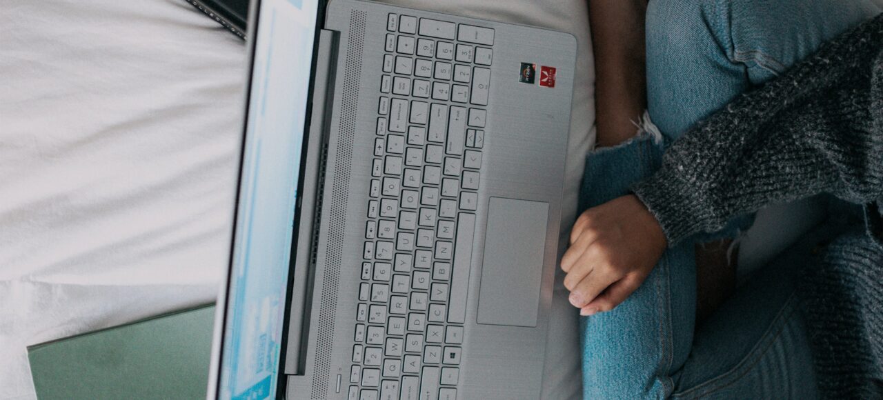 young entrepreneur working on her laptop