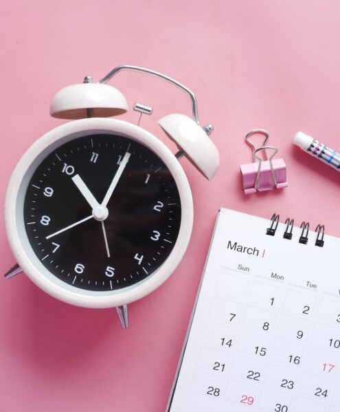 clock and calendar